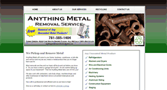 Desktop Screenshot of anythingmetalremovalservice.com